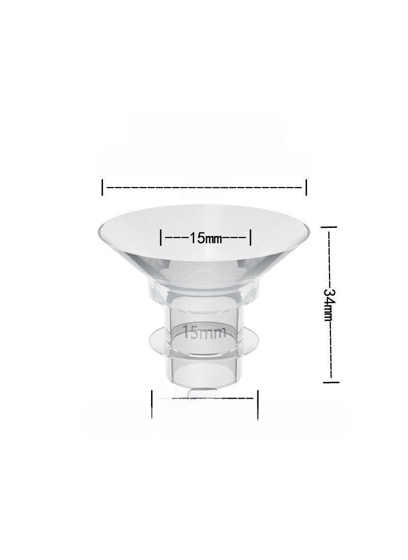 Generic Breast Pump Flange Adapter Wearable Reducer 15mm converter 