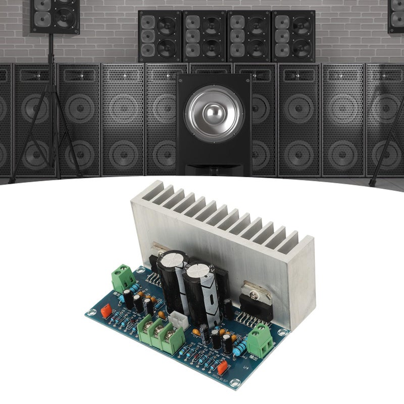 TDA7293 100W لوحة مكبر صوت فائق القوة ثنائي القنوات موديول لتقنية HiFi AV بجهد 12-32 فولت - Image 3