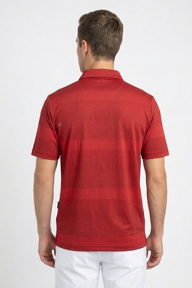 Ping Men Sportswear Fit Short Sleeve Golf Polo Shirt, Red - Image 4