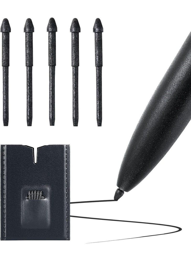 iFLYTEK 5Pcs Pen Refills for iFLYTEK AINOTE 2 Note-Taking Tablet, Writing Tablet Pen Tips for iFLYTEK Stylus Pen, Replacement Tips Clip with Built-in Tool for Install and Remove - Image 1