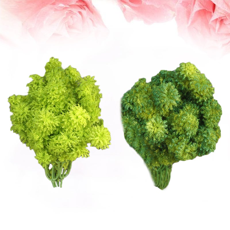 Artificial Moss Simulation Fake Green Plants Flower for Patio Decoration Random Color - Image 3
