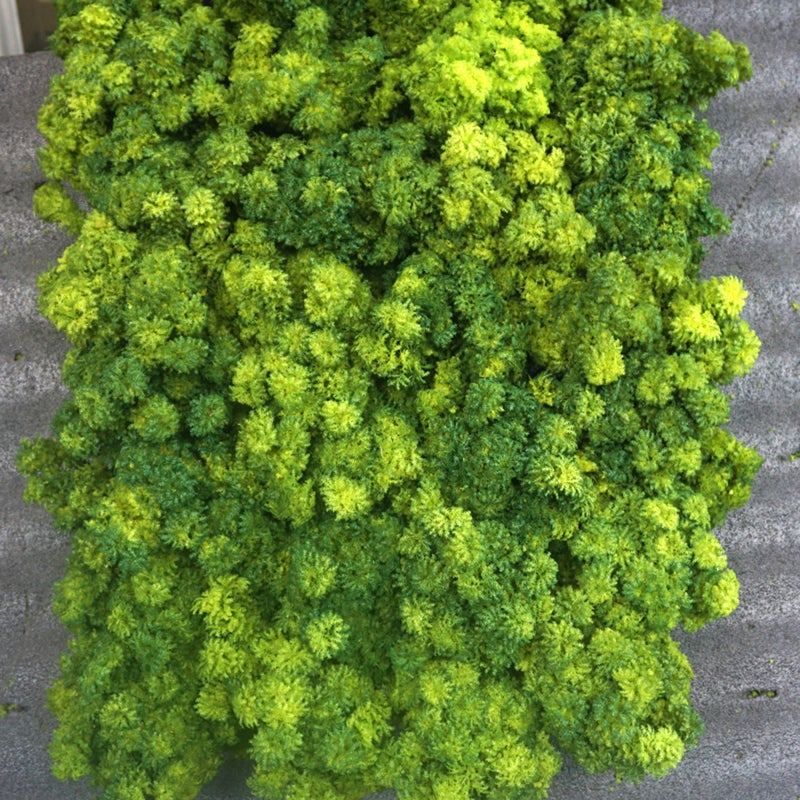 Artificial Moss Simulation Fake Green Plants Flower for Patio Decoration Random Color - Image 2
