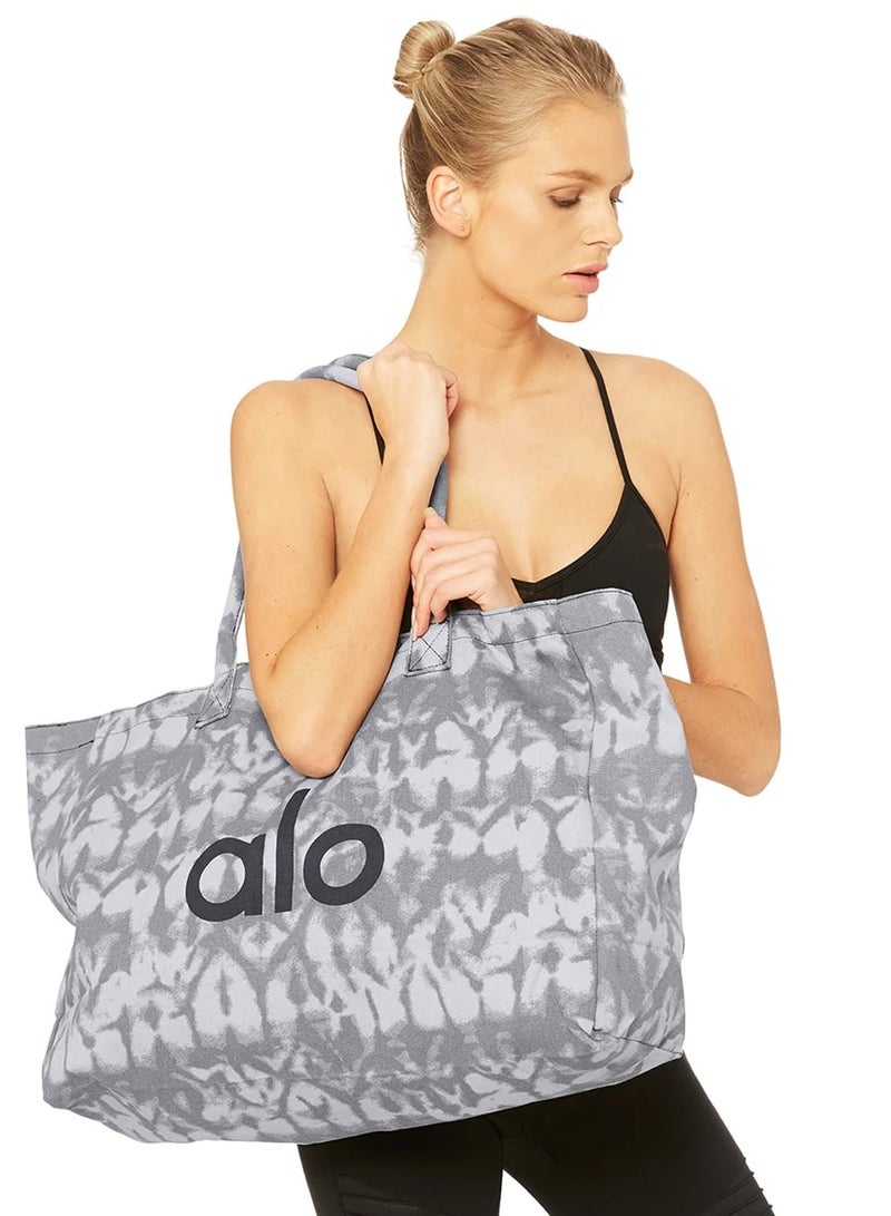 Alo Yoga Shopper Tote For Women, Women's Sports Fitness Bag, Women's Shoulder Bag, Women's Hand Carry Canvas Bag, Women's Large-Capacity Shopping Eco-Friendly Bag 50cm - Image 3