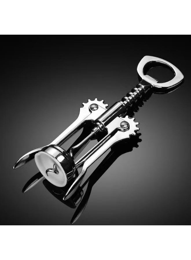 Bottle Opener Wing Corkscrew Wine Opener Zinc Alloy Multi Function Beer Opener Kitchen Bar Tool - Image 1