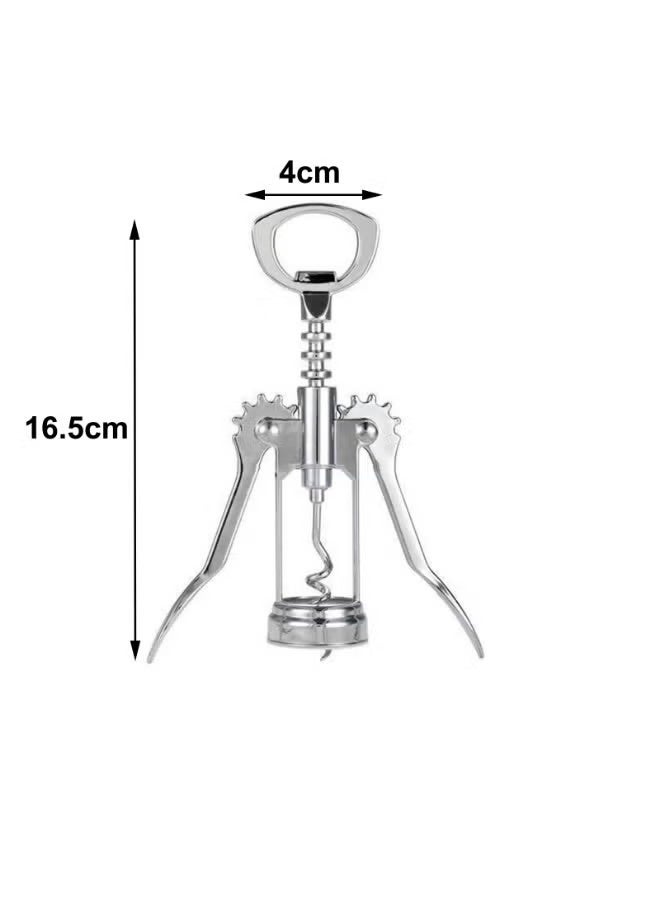 Bottle Opener Wing Corkscrew Wine Opener Zinc Alloy Multi Function Beer Opener Kitchen Bar Tool - Image 4