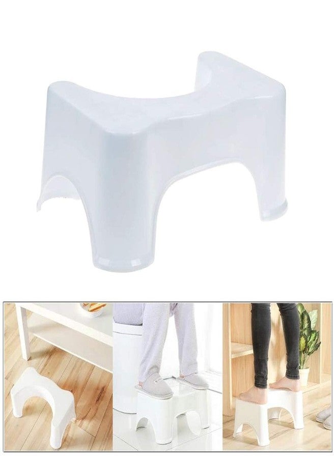 TECHNOWAYS SOLUTION حل تكنوويز: كرسي مرحاض بلاستيكي مثالي لوضعية القرفصاء، مناسب للمرحاض الغربي، بزاوية علمية، مضاد للانزلاق، مضاد للإمساك، ارتفاع 19 سم (أبيض) - Image 4