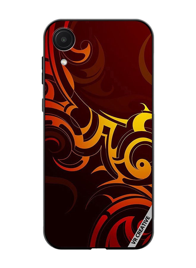 VR CREATIVE Protective Case Cover For Samsung Galaxy A03 Core Superman Tattoo Background Design Multicolour - Image 1