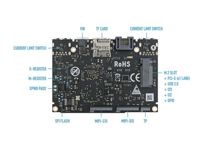 Khadas VIM3 4+32GB Amlogic A311D Single Board Computer with 5.0 Tops NPU Mini PC Desktop Run Khadas OOWOW/Android/LibreELEC/Ubuntu - Image 3