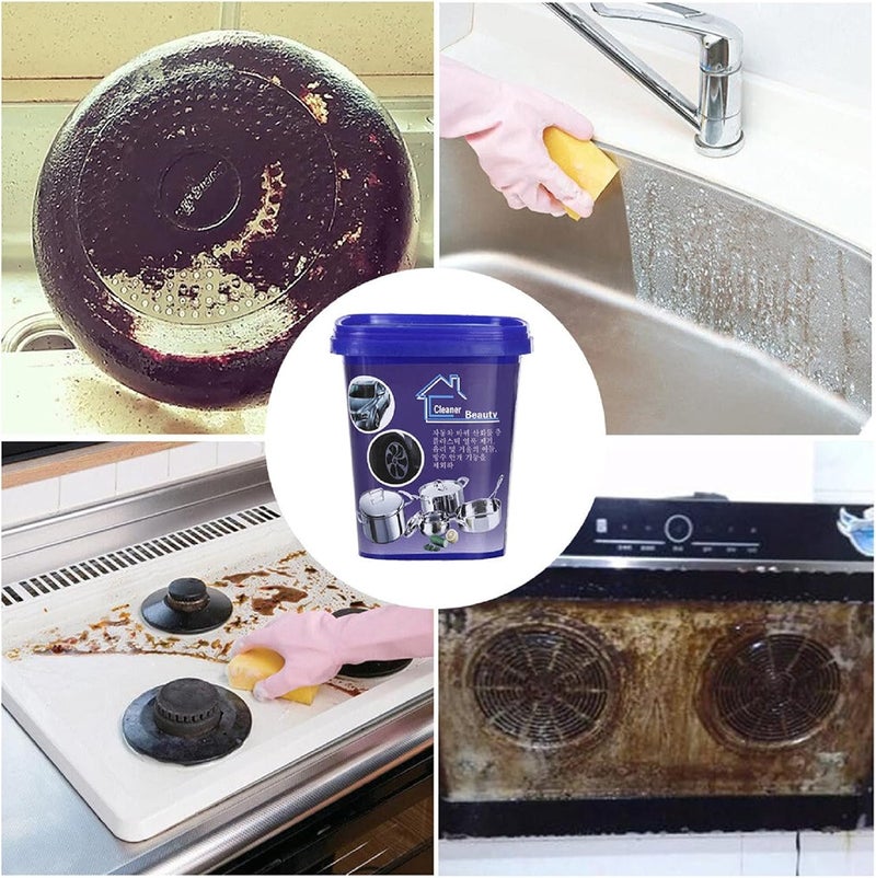 cheekyglo Multi-Function Cleaning Cream, Stainless Steel Cleaning Paste, Home Kitchen Rust Stains Cleaning- Strongly Remove Rust, Suitable for Metal, Ceramic, Plastic, Auto Parts - Image 5