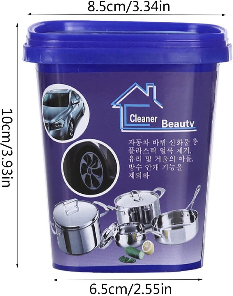 cheekyglo Multi-Function Cleaning Cream, Stainless Steel Cleaning Paste, Home Kitchen Rust Stains Cleaning- Strongly Remove Rust, Suitable for Metal, Ceramic, Plastic, Auto Parts - Image 2