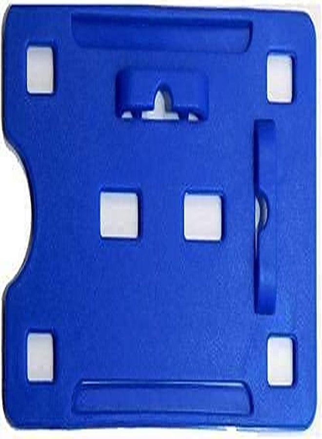 JSMSH Combo Pack of ID Card Holder with Retractable Reel yoyo Combo(Blue and Black) Pack of 100 - Image 3