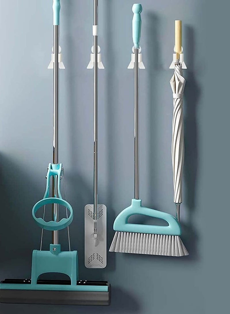 Y&D 3pcs Mop Broom Holder Human Shape Hanger Rack Wall Mounted Organizer Tidy Cleaner Brush Storage for Garage Garden Home Kitchen Supplies Accessories - Image 2