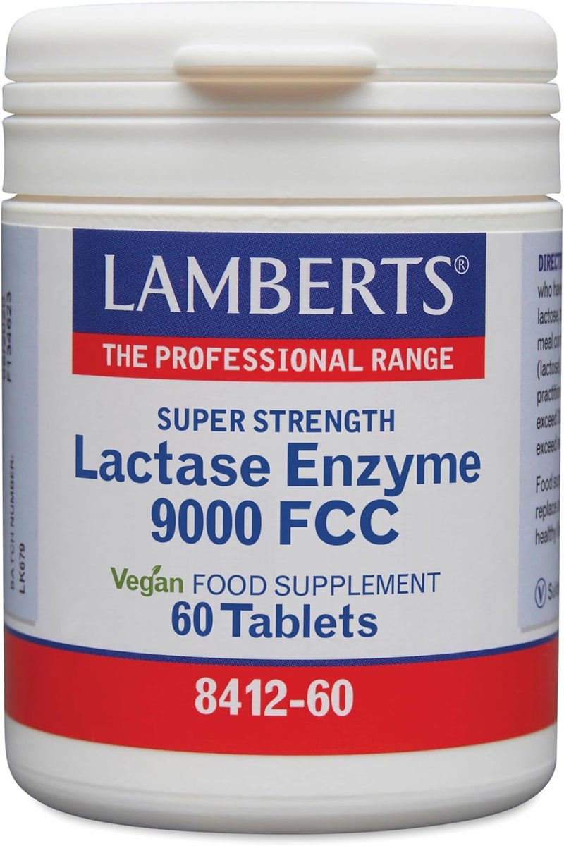 Lamberts Lactase Complex 200mg 60 Tablets - Image 1
