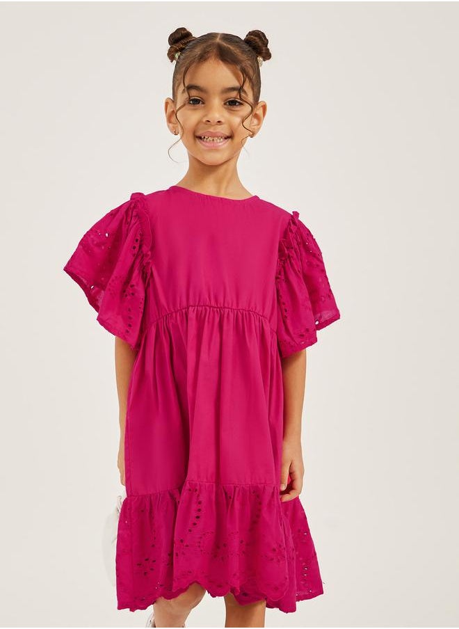 Styli Ruffle Sleeve Dress  - Image 2