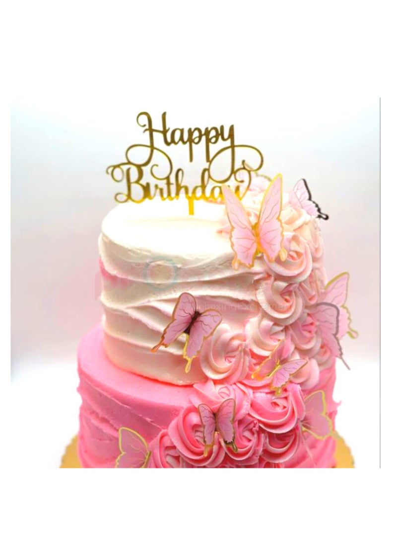 Propsicle Happy Birthday Acrylic Cake Topper Pack of 1 Gold Cake Decoration Golden - pzsku/Z750EE783C54F5A8C8B2EZ/45/_/1729835800/1671f373-dbd7-4c29-9a35-93f211e61f94