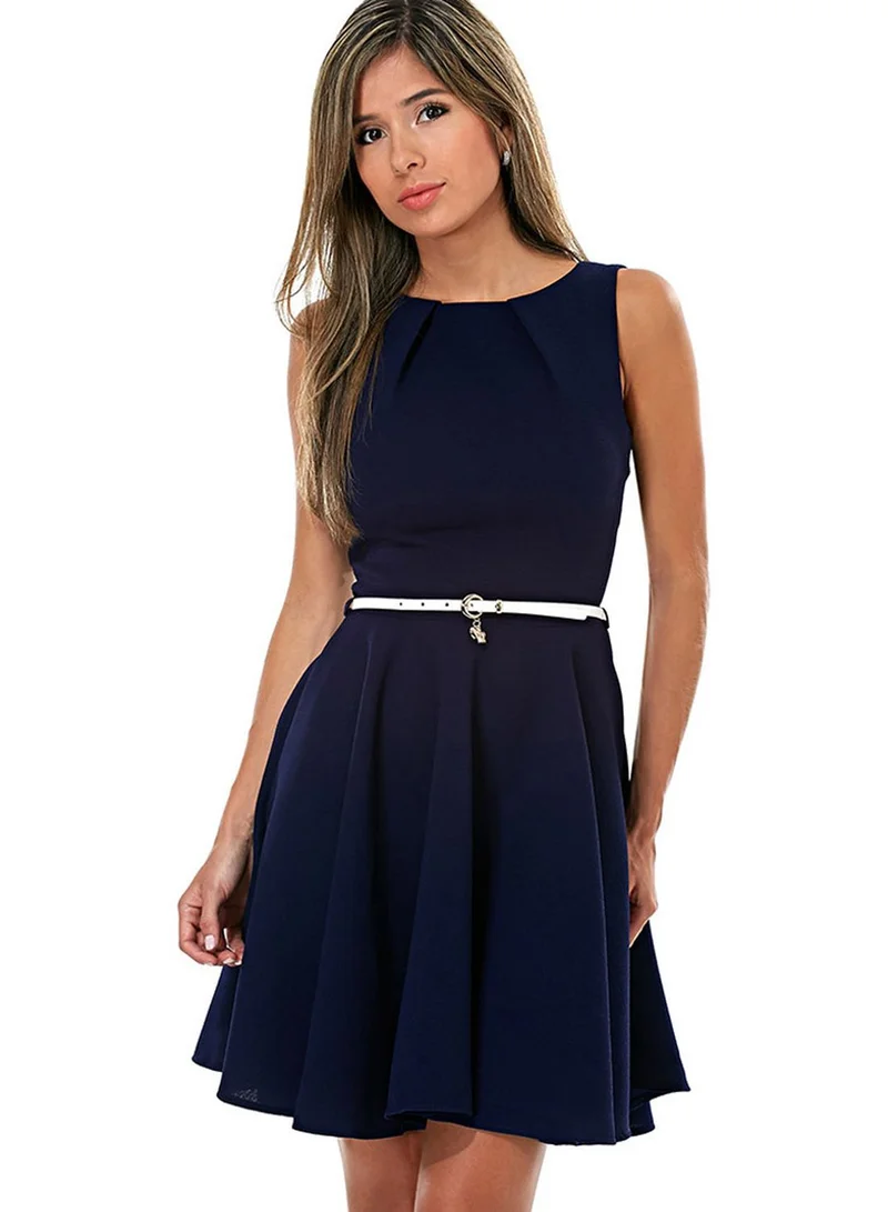Closet Fit And Flare Dress