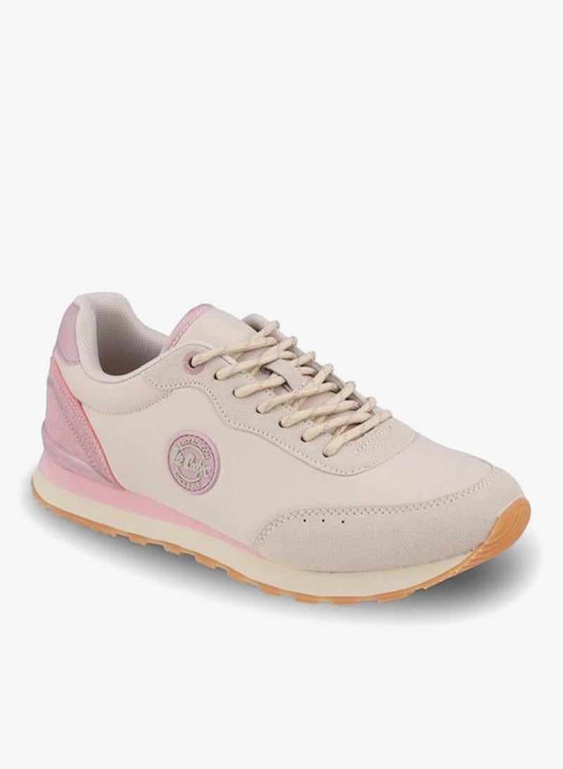 Lee Cooper Women Logo Lace-Up Ankle Sneakers - Image 2