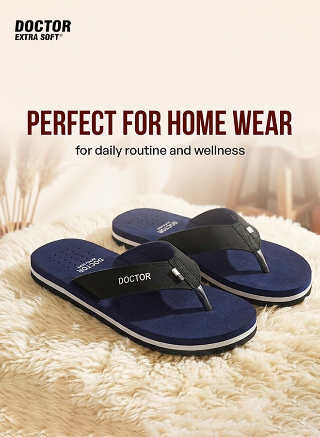 DOCTOR EXTRA SOFT Orthopedic Flip Flops for Men | Soft Cushion Comfortable Daily Wear Anti Slip Slippers Comfort Lightweight | Doctor Extra Soft - Image 5