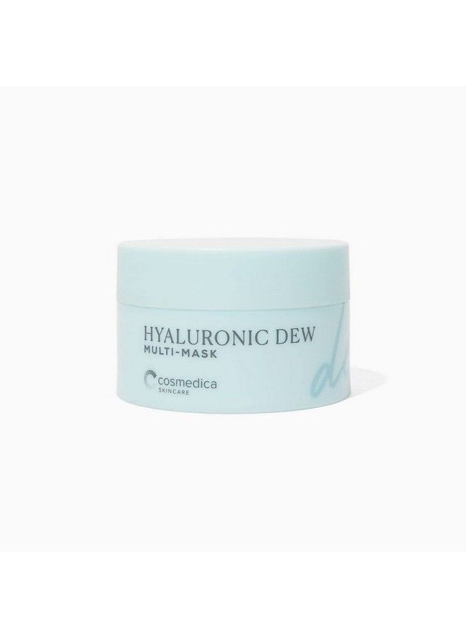 Cosmedica Skincare - Hyaluronic Acid Dew Mask Multipurpose Hydrating Facial Mask Overnight Moisture Sleeping Pack And Face Spot Treatment For Dry Skin Mask Treatment 1.76Oz (1 Pack) - Image 1