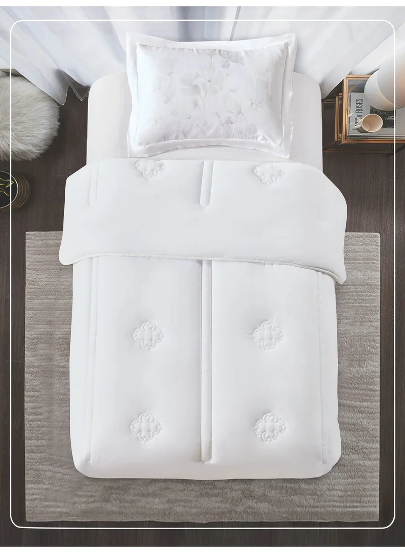 Bedding Comforter Set, Size 170x230 cm - 2-Pcs Digital  Quilted Bed Set, Microfiber Fabric - 1 Comforter And  1 Pillow Sham