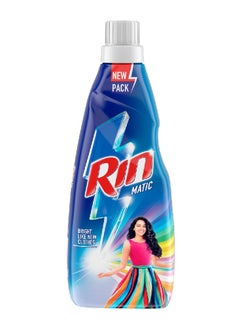 Rin Rin Detergent Liquid 800ml bottle formulated to give you Bright like New Clothes in washing machine  - Image 1