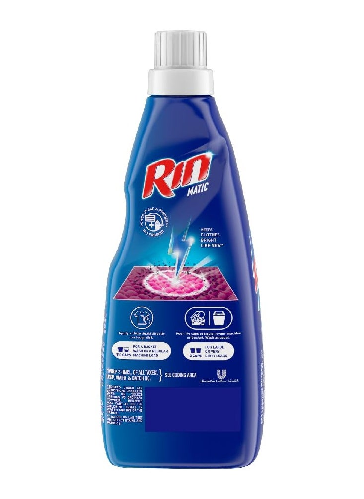 Rin - Rin Detergent Liquid 800ml bottle formulated to give you Bright like New Clothes in washing machine - Image 1