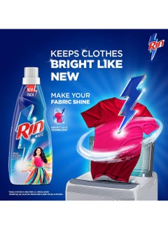 Rin Rin Detergent Liquid 800ml bottle formulated to give you Bright like New Clothes in washing machine  - Image 3