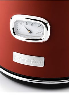 Westinghouse Retro Kettle - 1.7 Liter Electric Kettle - Fast Boil - Water Boiler For Hot Drinks - Quiet Boil & Detachable Filter - 2200W Red Kettle - pzsku/Z750F98AB83059B06FFD7Z/45/1741518379/0e9f57d8-39be-407d-9904-48b8337748c1