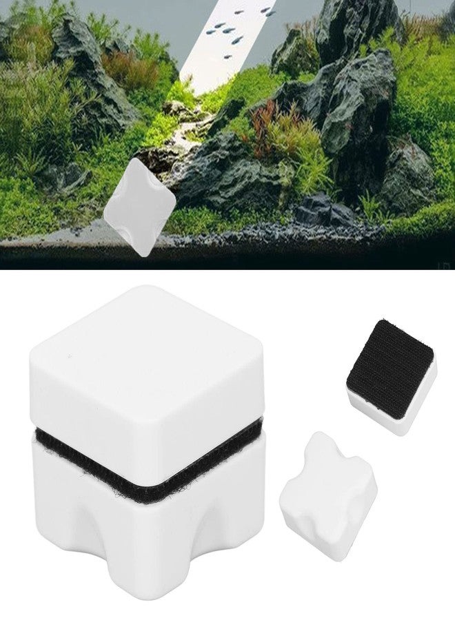 Zerodis Aquarium Scraper, Aquarium Magnetic Brush Scratch Mini Fish Glass Cleaner for Removal Floating Clean Brush Glass Cleaner Scrubber (S) - Image 4