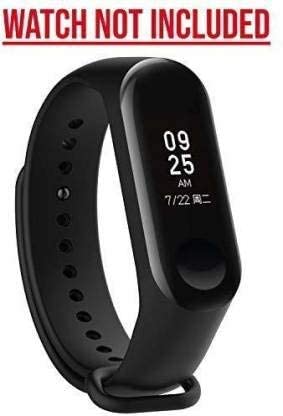 INEFABLE® Mi Band 3 Strap Original Compatible with Mi M3 & M4 - Device Not Included - Dark Grey, Pack of 1 - Image 4