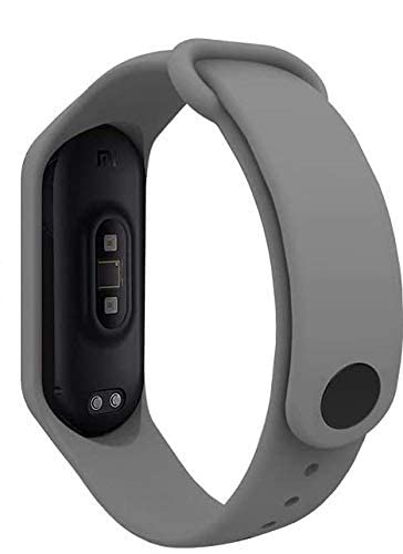 INEFABLE® Mi Band 3 Strap Original Compatible with Mi M3 & M4 - Device Not Included - Dark Grey, Pack of 1 - Image 3