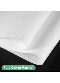 Aikanbo 30cm*2.8m Flower Water Absorbent Cotton，Flowers Wrapping Paper，Fresh Flower Water Retainer Cotton for Florist Supplies，Flower Water Tube Replacement（White）  - Image 2