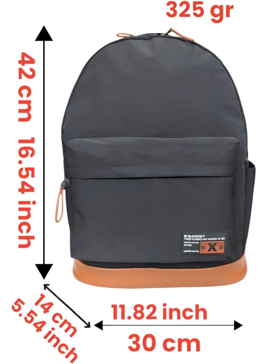 Tezzgelsin Unisex Waterproof Daily Use Vegan Leather Backpack