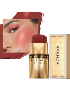 LACHAVA Multi Stick Blush for Eyeshadow and Lipstick Eyeshadow Lipstick and Face Blusher Cream 3 in 1 Non Sticky Moisturizing Hydrating Smooth Face Blush Makeup Lipstick 8G 10  - Image 1