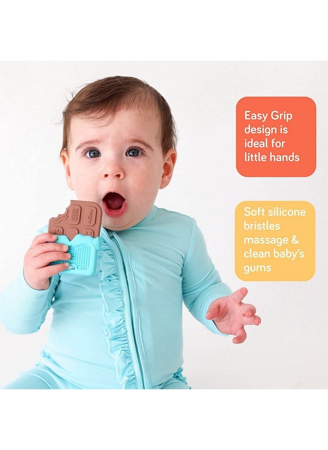 Nuby All Silicone Chocolate Chip Cookie and Chocolate Bar Teether - 3+ Months (Cookie/Chocolate) - pzsku/Z75103338A5260C1B5851Z/45/_/1737031490/abf96648-c7e4-4181-af7d-d90a1f569c46