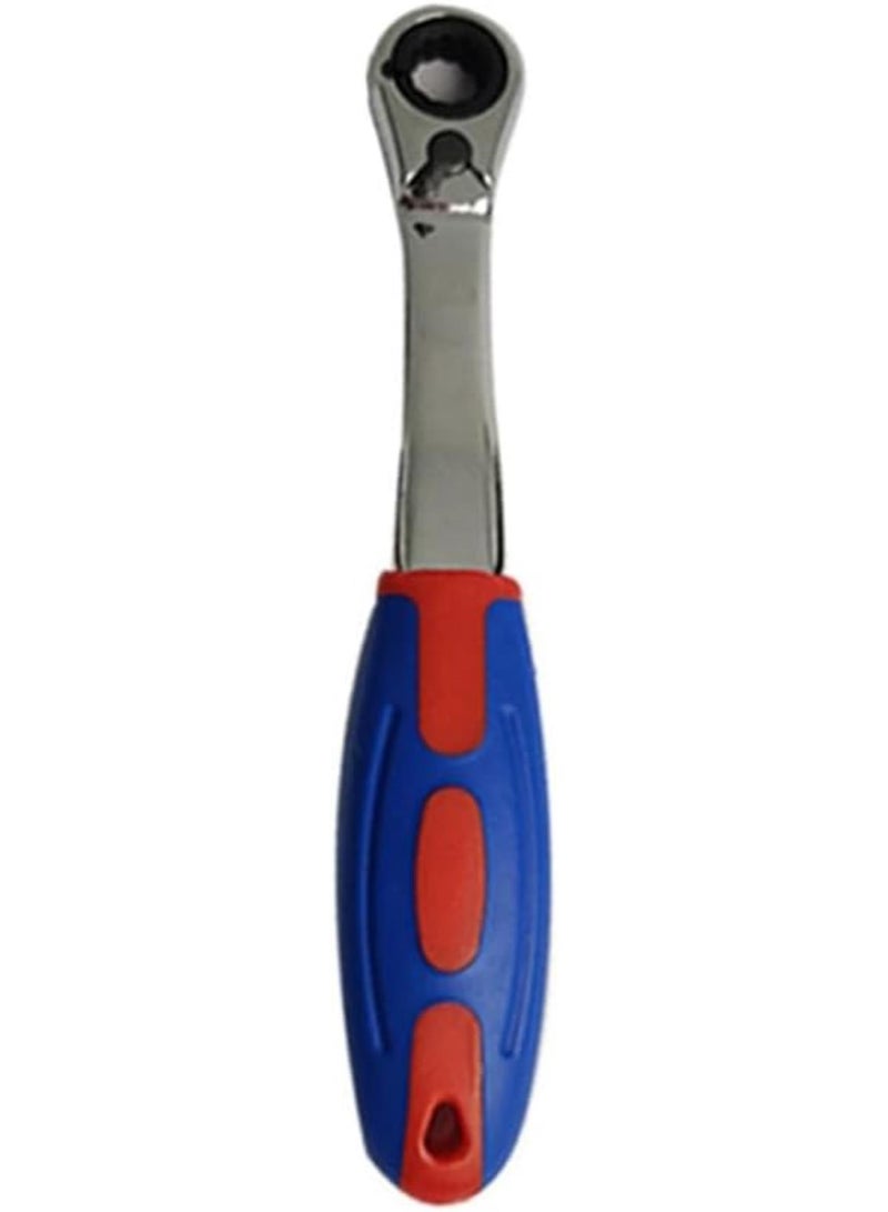 GGOOT 2 Pieces of 9mm Plastic Handle Dual-Purpose Ratchet Wrench Household Hardware Tools 9mm  - Image 1
