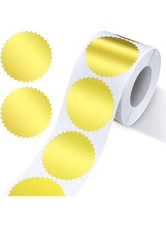 erorex Gold Seal Stickers Add A Touch Of Elegance To Your Certificates And Envelopes With 2 Inch（500Pcs）  - Image 1