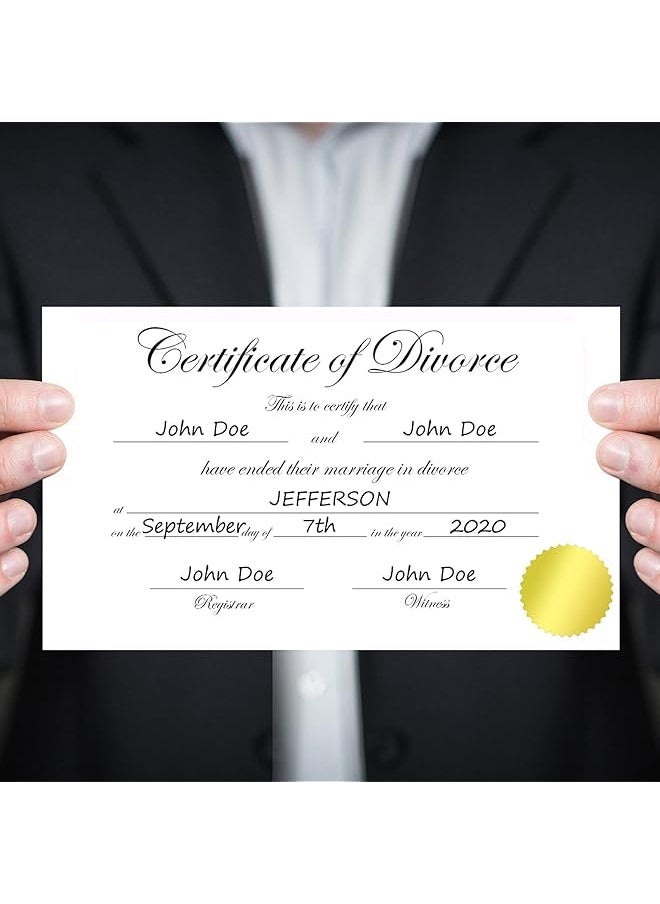 erorex - Gold Seal Stickers Add A Touch Of Elegance To Your Certificates And Envelopes With 2 Inch（500Pcs） - Image 1