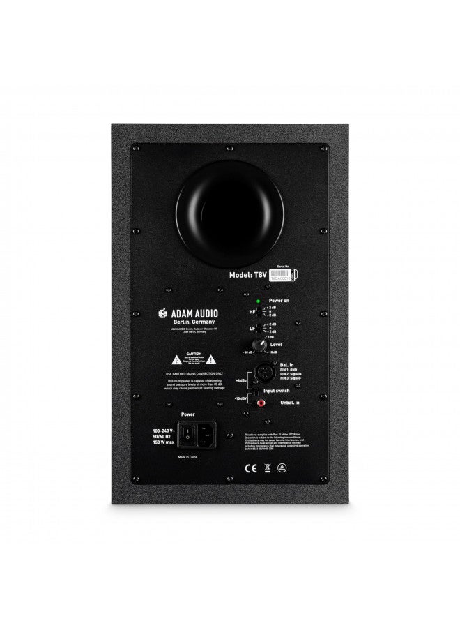 ADAM AUDIO ADAM Audio T8V Studio Monitor for recording, mixing and mastering, Studio Quality Sound (Single) - Image 4