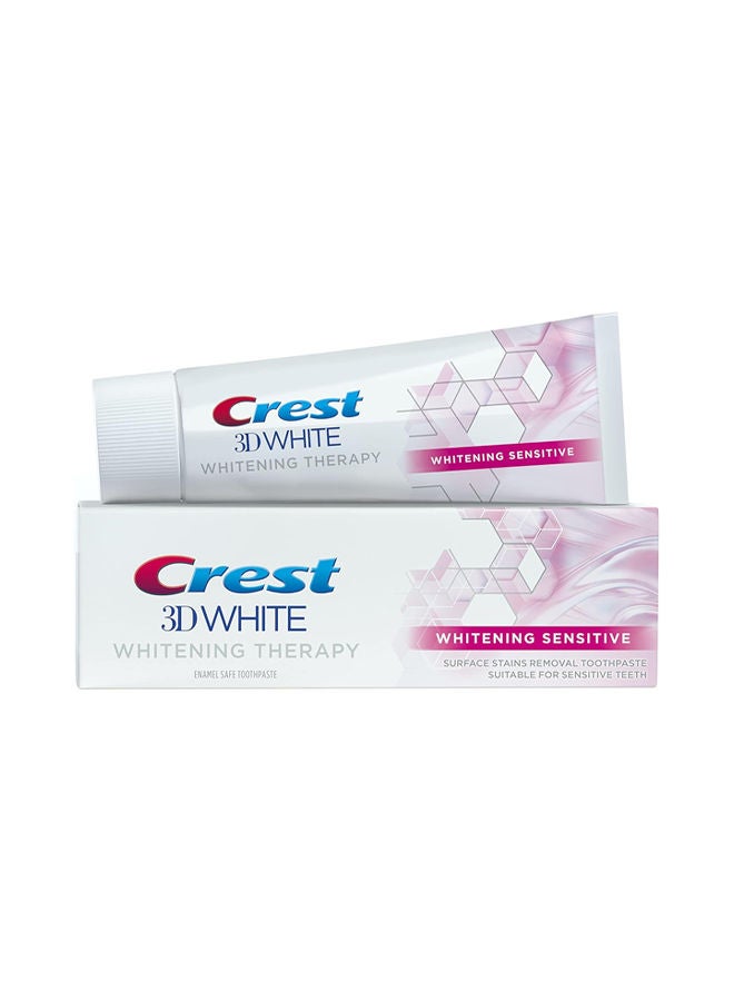 Crest 3D White Whitening Therapy Toothpaste - Whitening Sensitive 75ml