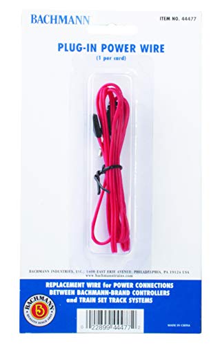 Bachmann Trains - Plug-in Power Wire - RED - Image 1