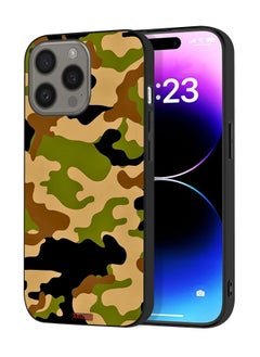 Tolwak Apple iPhone 15 Pro Protective Case Cover Camouflage Abstract Digital Pattern  - Image 1