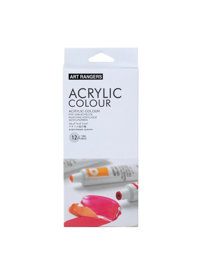 Art Ranger Acrylic Paint Set - 12 colors - Image 2