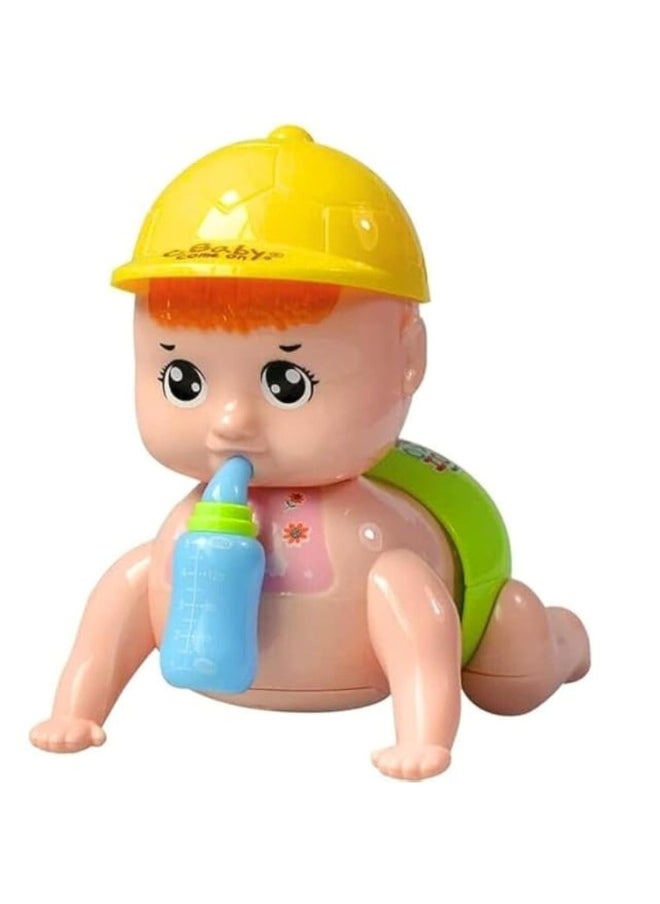 TOY GARDEN Musical Crawling Baby Toy with Dazzling Lights and Dynamic Sound – Early Learning Plastic Toy for Babies, Kids, and Infants with 3D Moving Lights  - Image 1