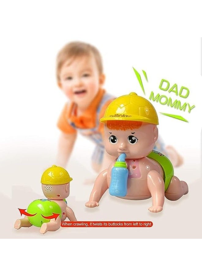 TOY GARDEN Musical Crawling Baby Toy with Dazzling Lights and Dynamic Sound – Early Learning Plastic Toy for Babies, Kids, and Infants with 3D Moving Lights  - Image 4