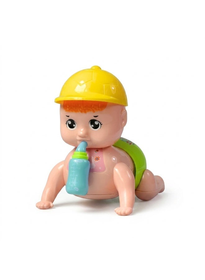 TOY GARDEN Musical Crawling Baby Toy with Dazzling Lights and Dynamic Sound – Early Learning Plastic Toy for Babies, Kids, and Infants with 3D Moving Lights - Image 1
