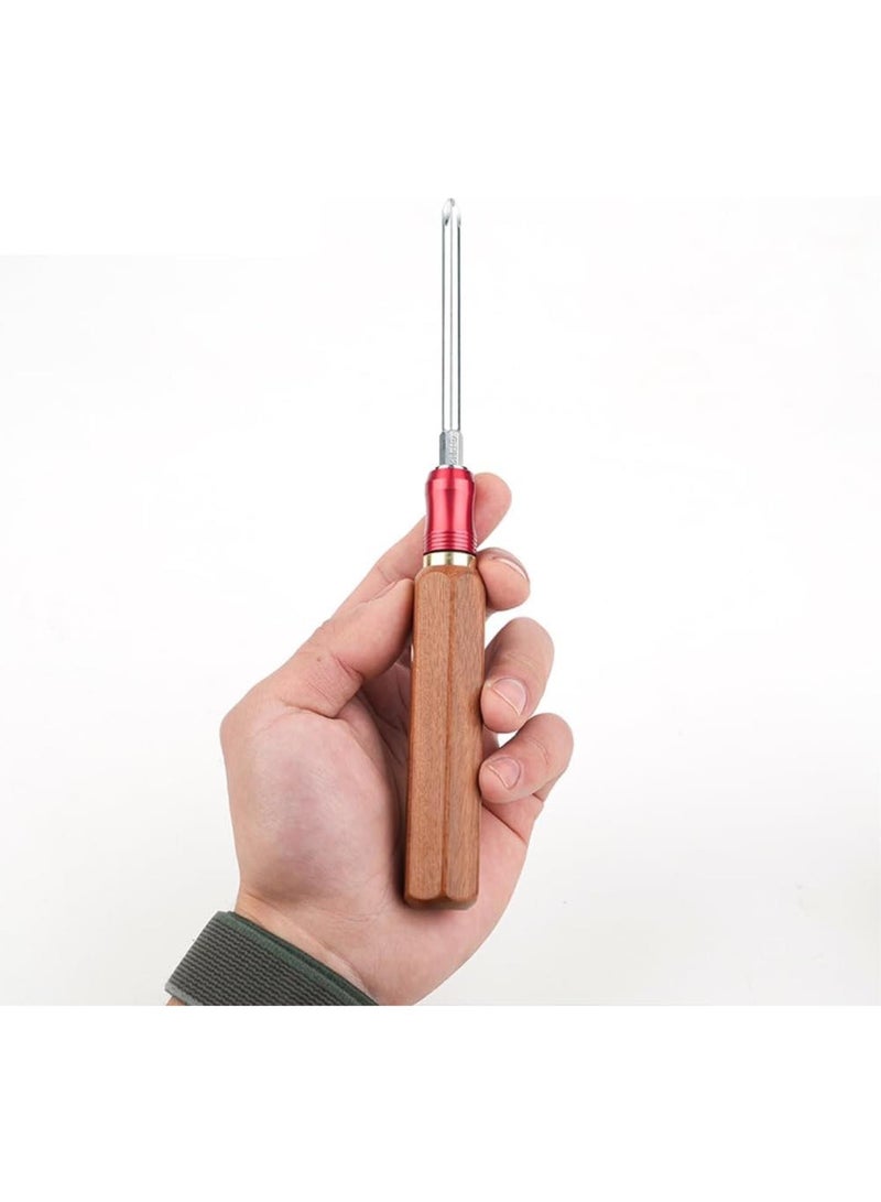GGOOT Detachable and Replaceable Home Screwdriver Set Quick Change Wood Handle Hardware Tool Screwdriver -Shaped Set  - Image 5