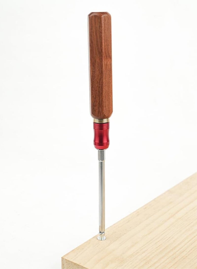GGOOT Detachable and Replaceable Home Screwdriver Set Quick Change Wood Handle Hardware Tool Screwdriver -Shaped Set  - Image 3