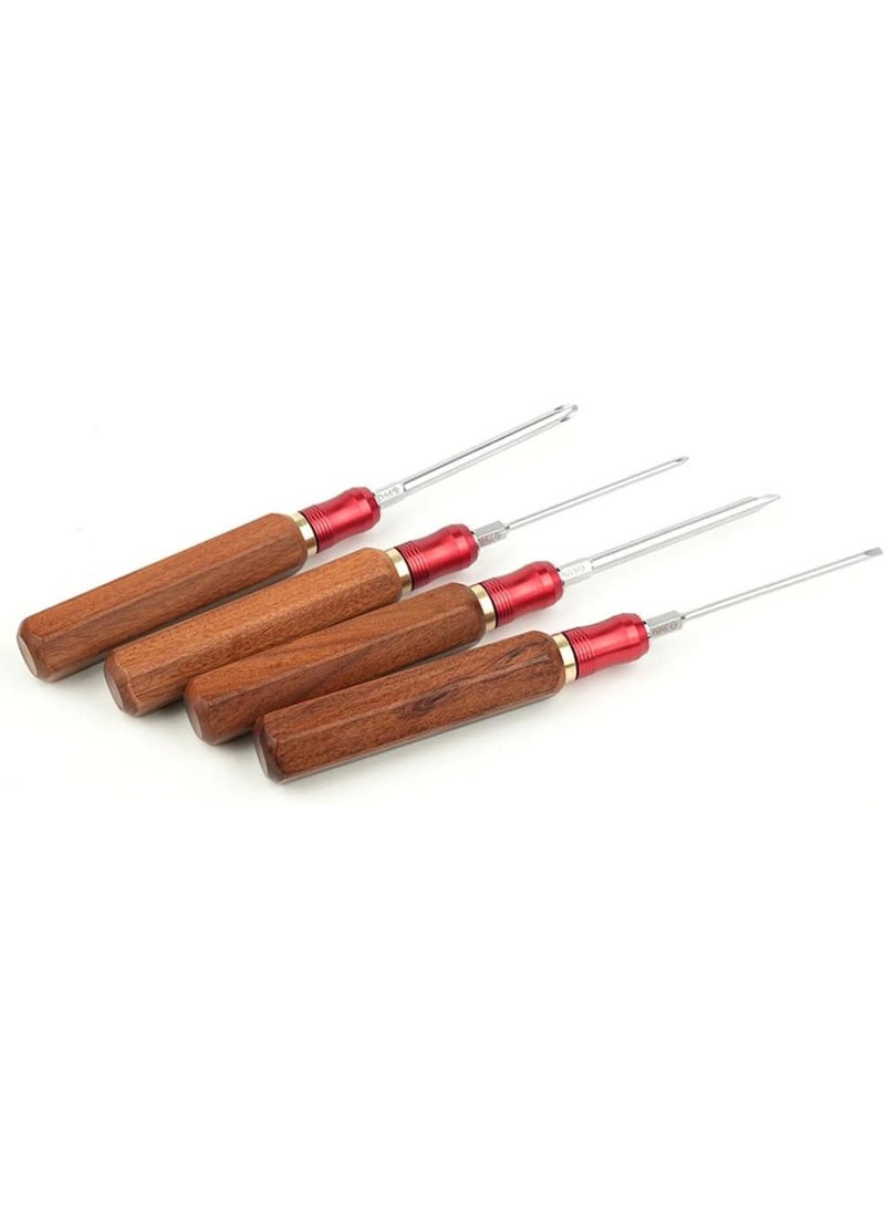 GGOOT Detachable and Replaceable Home Screwdriver Set Quick Change Wood Handle Hardware Tool Screwdriver -Shaped Set  - Image 4