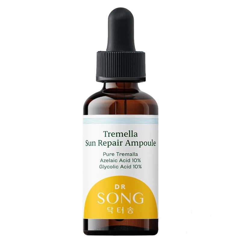 Dr Song Dr Song Tremella Sun Repair Ampoule  Exfoliating Serum with Azelaic Acid 10 and Glycolic Acid 10 